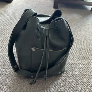 Hammitt grey large hobo bag